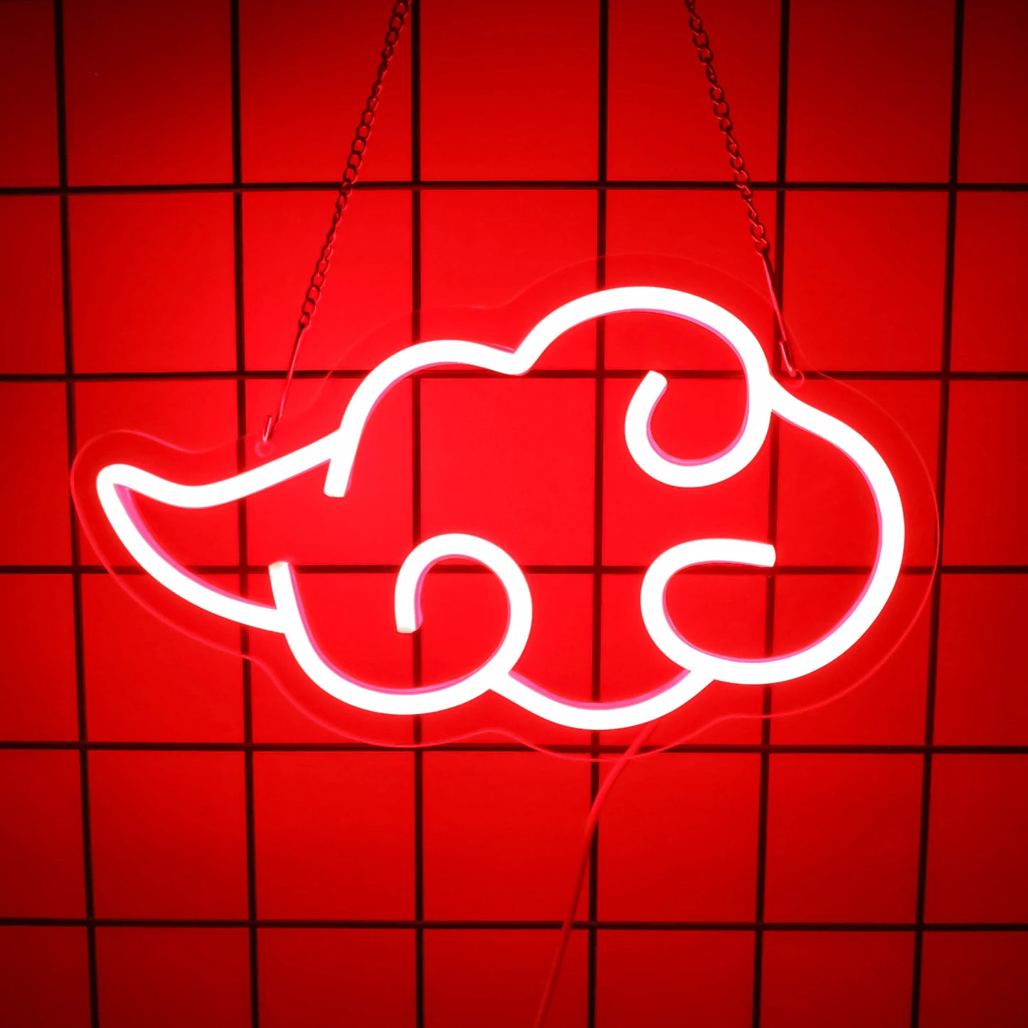 Cloud Shape Neon Sign Dimmable Night Light Wall Hanging Decor LED Neon Sign Party Wedding Bedroom Decoration USB Powered