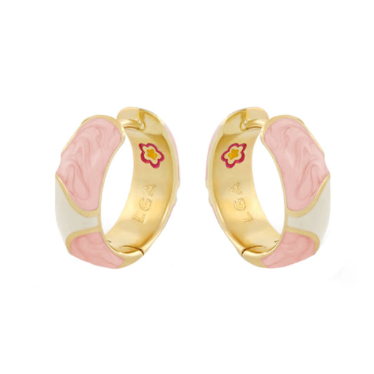 Earth Wind and Pave Earrings