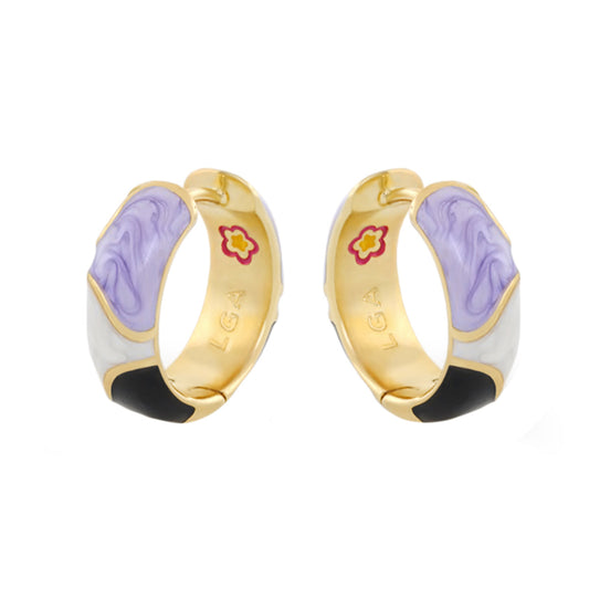 Earth Wind and Pave Earrings